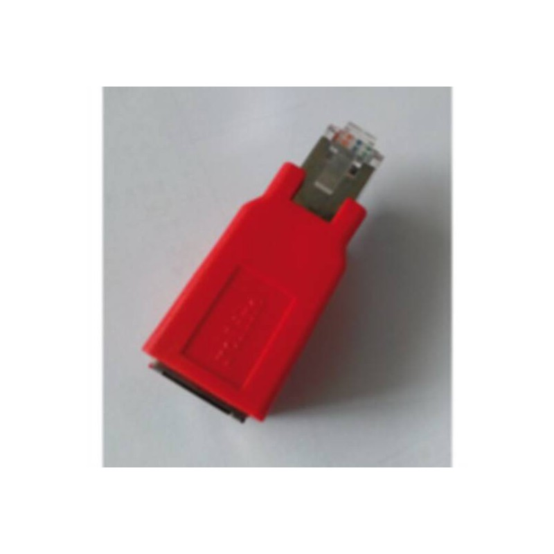 ADATTATORE INCROCIATO PER CAVI RETE RJ45 SCHERMATO CAT 5E