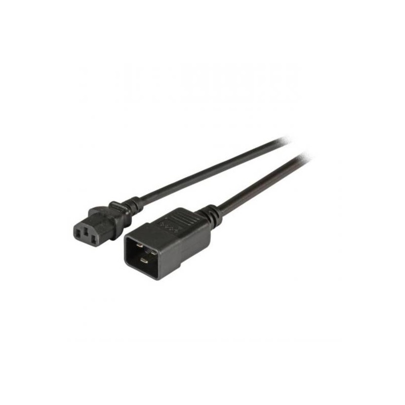 CAVO ALIMENTAZIONE CON CONNETTORI C13-C20 MT 1,80