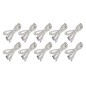 CONFEZIONE 10 CAVI TELEFONIA ISDN 8 POLI RJ45 CATEGORIA 5 UTP NON SCHERMATI MT 1,80