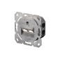 PRESA DOPPIA A INCASSO RJ 45 CATEGORIA 5E SCHERMATA STP CM 8 X 8 (DN-9001/B5-N)