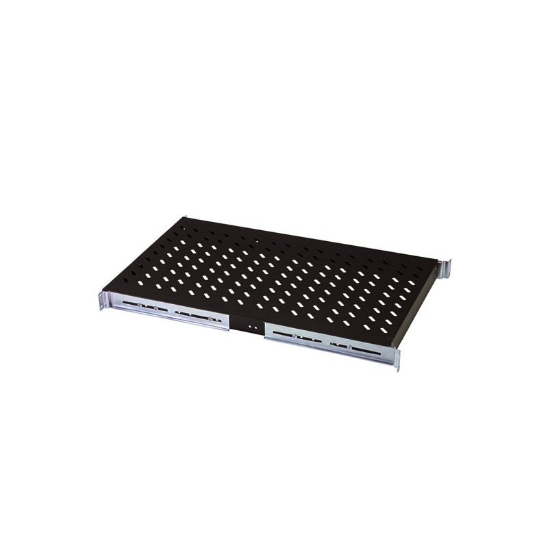 RIPIANO PER ARMADIO 19" LINEA SERVER 1 HU PROFONDITA' 720MM, COLORE NERO CON VITI (PER LINEA SERVER) (DN19TRAY1-1000 SW)