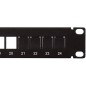CONFEZIONE 10 TAPPI CHIUSURA COLORE NERO PER PRESE A MURO MOD 503