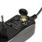 ALIMENTATORE UNIVERSALE 3-12 VOLT 12 WATT CON 8 CONNETTORI INTERCAMBIABILI