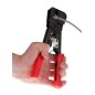 PINZA IN METALLO PER CRIMPARE CONNETTORI TELEFONICI MODULARI RJ12 6 POLI E 8 POLI RJ45