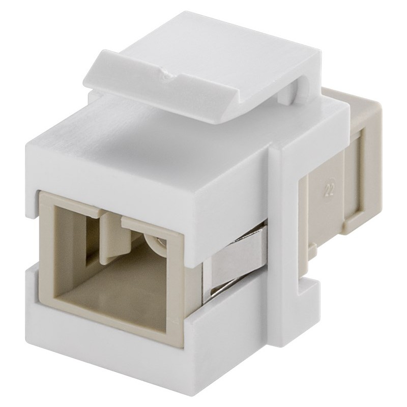 MODULO KEYSTONE FIBRA OTTICA SC FEMMINA/FEMMINA