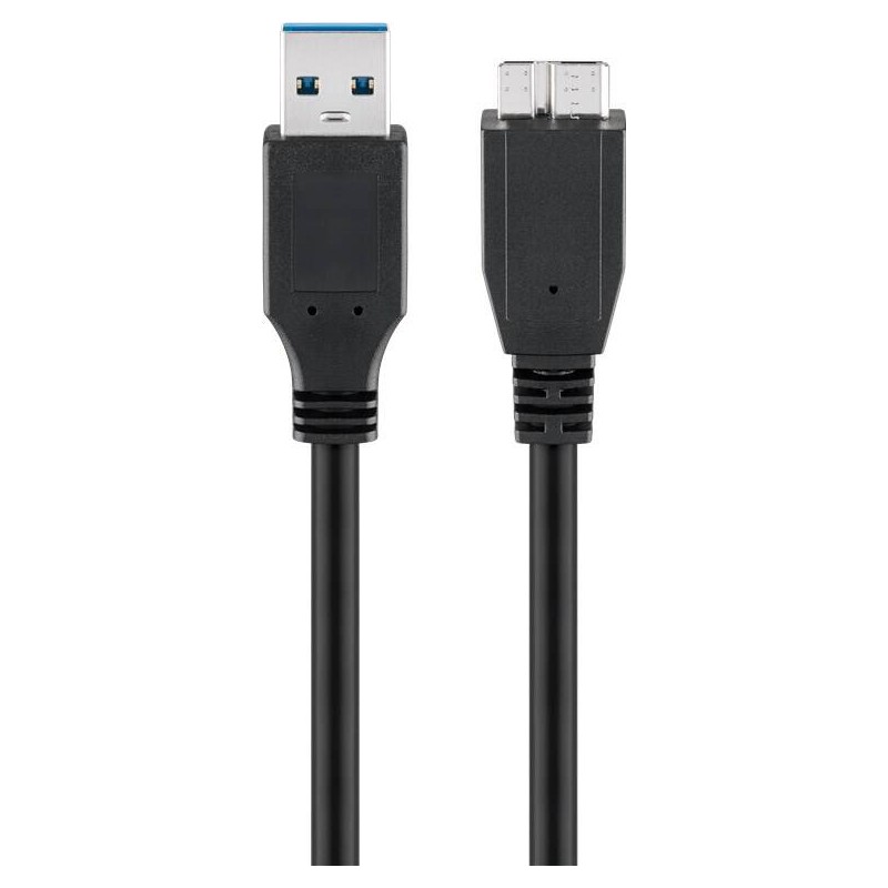 CAVO USB 3.0 CONNETTORI USB A - MICRO USB B - LUNGHEZZA MT. 3