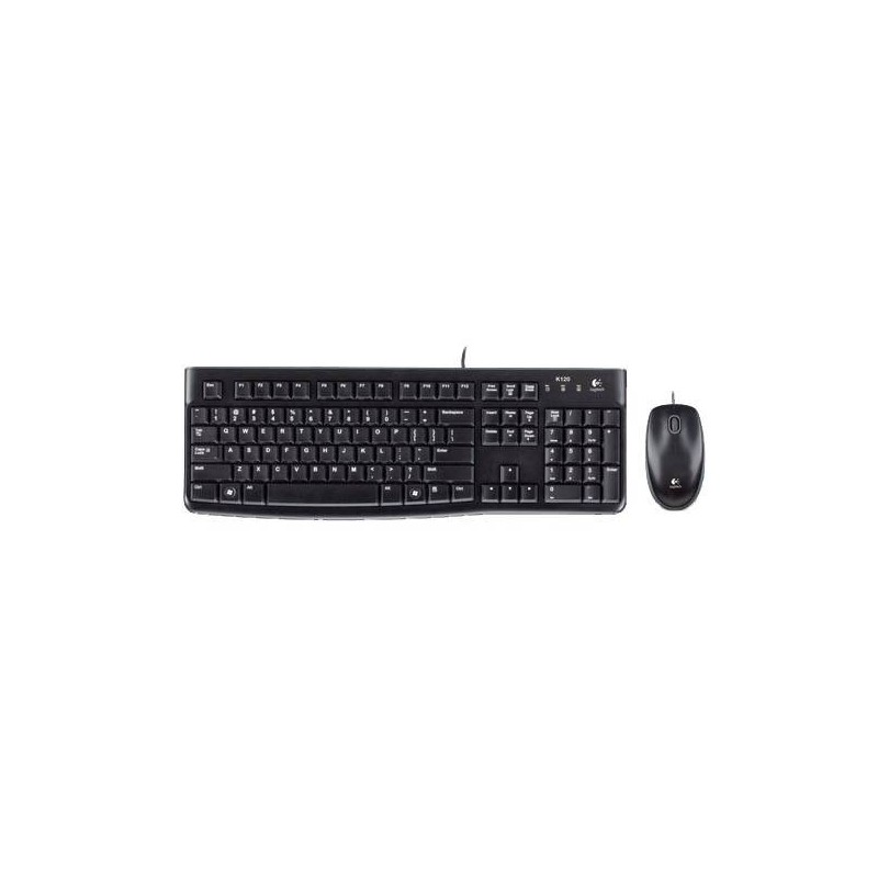 TASTIERA CON MOUSE LOGITECH CON FILO MK120 USB