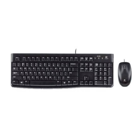 TASTIERA CON MOUSE LOGITECH CON FILO MK120 USB