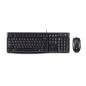 TASTIERA CON MOUSE LOGITECH CON FILO MK120 USB