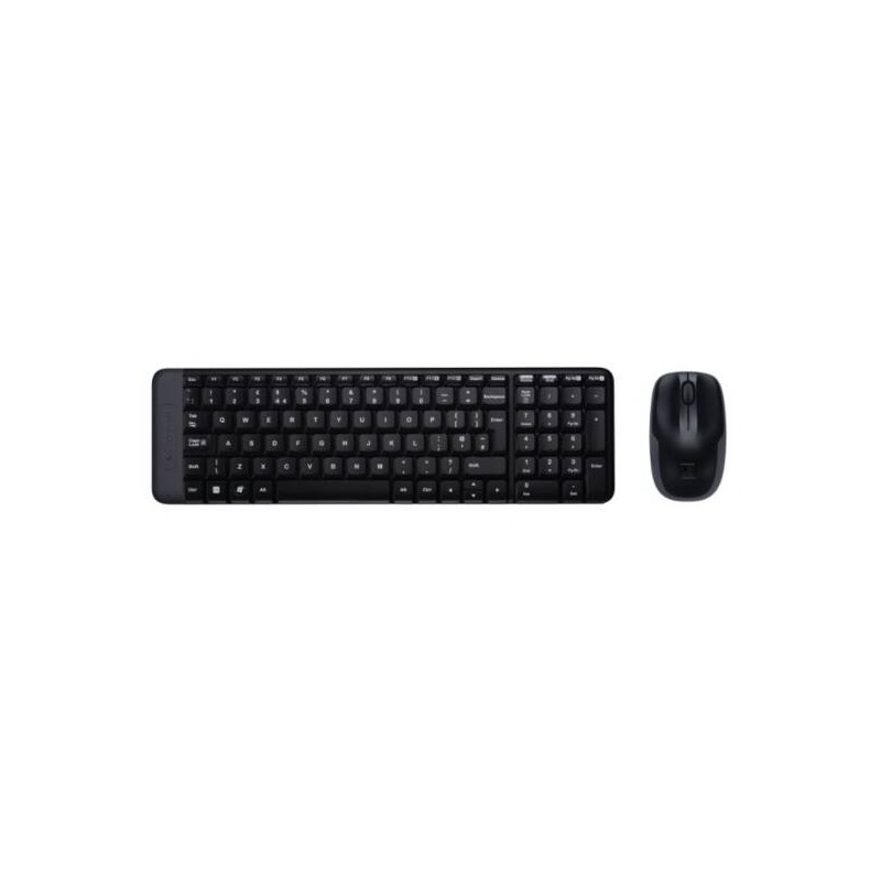 KIT TASTIERA E MOUSE WIRELESS MK220 LOGITECH