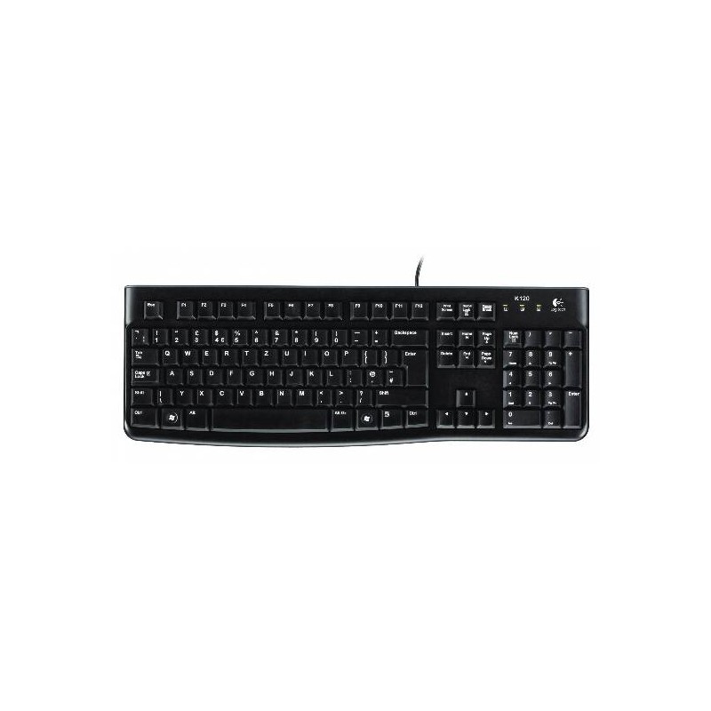 TASTIERA K120 NERA LOGITECH (USB) 920-002517