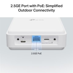 ROUTER OUTDOOR 4G 5G CON NANOSIM E STAFFA A PALO
