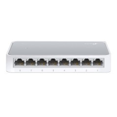8-PORT 10/100M MINI DESKTOP SWITCH, 8 10/100M RJ45 PORTS, PLASTIC CASE