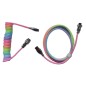 COPPIA CAVI AVIATOR USB RAINBOW