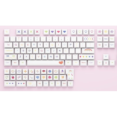 SET DI 135 TASTI COLORATI PENCIL PBT CHERRY