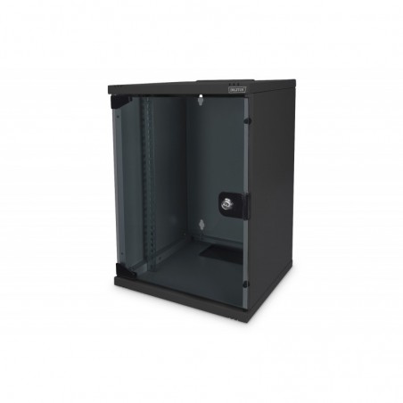 ARMADIO RACK 10" 9 UNITA' IN ACCIAIO COLORE NERO