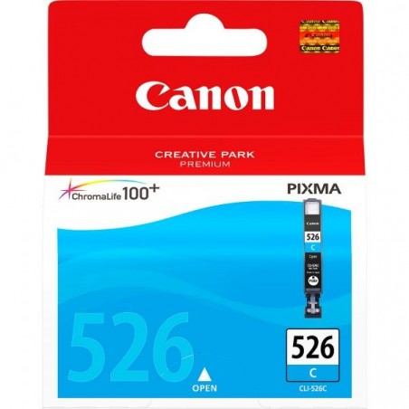 INK CANON CLI526C PIXMA MG5150 C 5250/6150/8150 IP4850 C.LIFE100 9ML