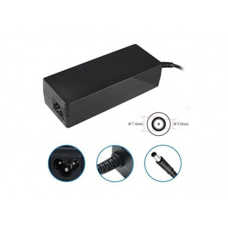 ALIMENTATORE NOTEBOOK 90W 19,5V/4,62A COM DELL INT 5MM EXT 7,4MM