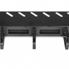 RIPIANO PER ARMADI RACK 19" CON GESTIONE CAVI PER ARMADI 800 MM COLORE NERO