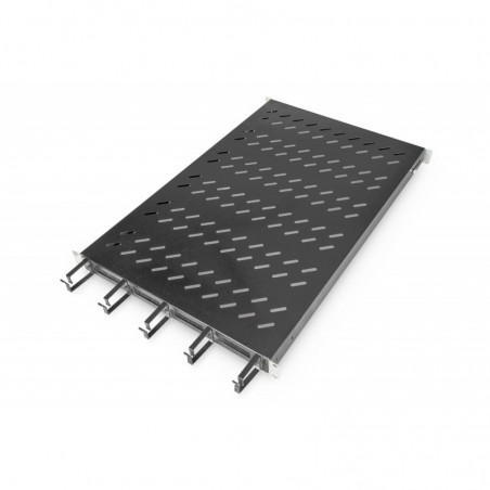 RIPIANO PER ARMADI RACK 19" CON GESTIONE CAVI PER ARMADI 1000 MM COLORE NERO