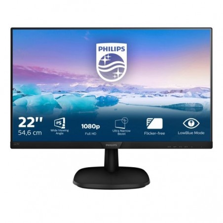MONITOR 21,5IPS VGA HDMI VESA MM PHILIPS 223V7QHAB/00 4MS
