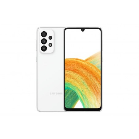 SM SAMSUNG GALAXY A33 5G WHITE 6,4 6+128GB DS ITA