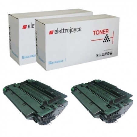 2 TONER PER HP CE255X LASERJET 500 MFP M525 M525C M525DN P3015 P3015DN P3010 55X