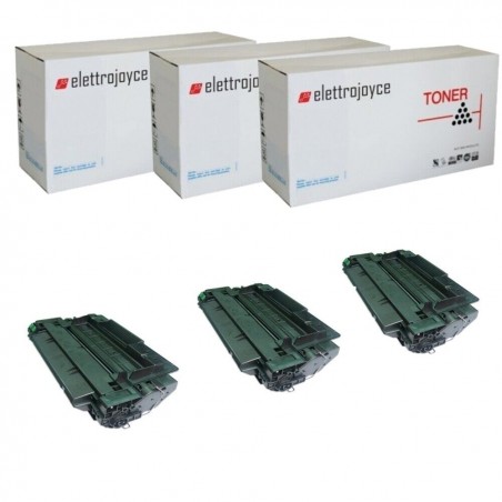 3 TONER PER HP CE255X LASERJET 500 MFP M525 M525C M525DN P3015 P3015DN P3010 55X