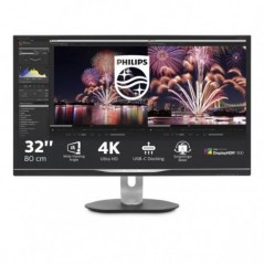 MONITOR 31,5VA LED 4K HDMI DP USB C PHILIPS 328P6VUBREB PIVOT 16:9 MM
