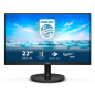 PHILIPS MONITOR 21,5 LED VA 16:9 FHD 4MS 250 CDM, VGA/DP/HDMI, MULTIMEDIALE PHILIPS MONITOR 21,5 LED VA 16:9 FHD 4MS 250 CDM, VGA/DP/HDMI, MULTIMEDIALE