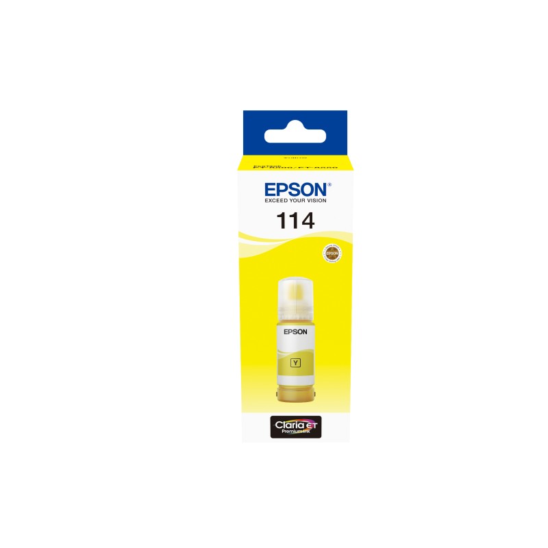 EPSON CART. GIALLO 114 ECOTANK INK BOTTLE EPSON CART. GIALLO 114 ECOTANK INK BOTTLE