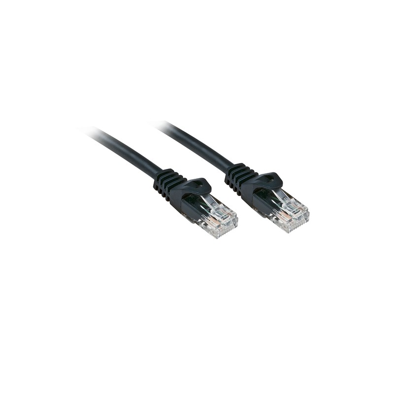 LINDY CAVO DI RETE CAT.6 U/UTP BASIC 2MT CONNETTORE RJ45 NON SCHERMATO NERO