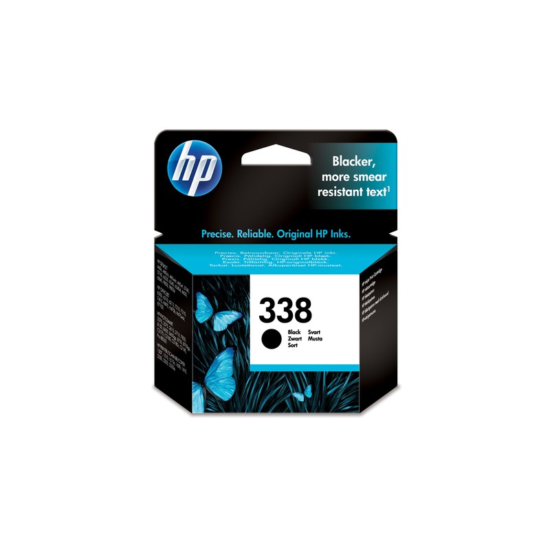 HP CART INK NERO 5740/6540/8150 PSC 1610/2355/2610/C3180 N. 338 HP CART INK NERO 5740/6540/8150 PSC 1610/2355/2610/C3180 N. 338