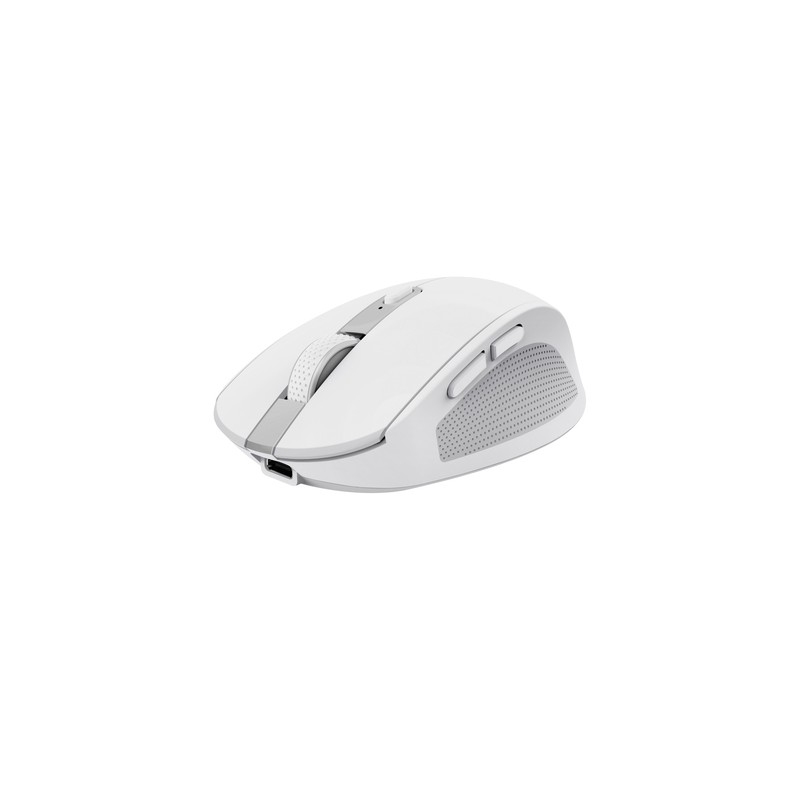 TRUST MOUSE OZAA COMPATTO WIRELESS, BIANCO