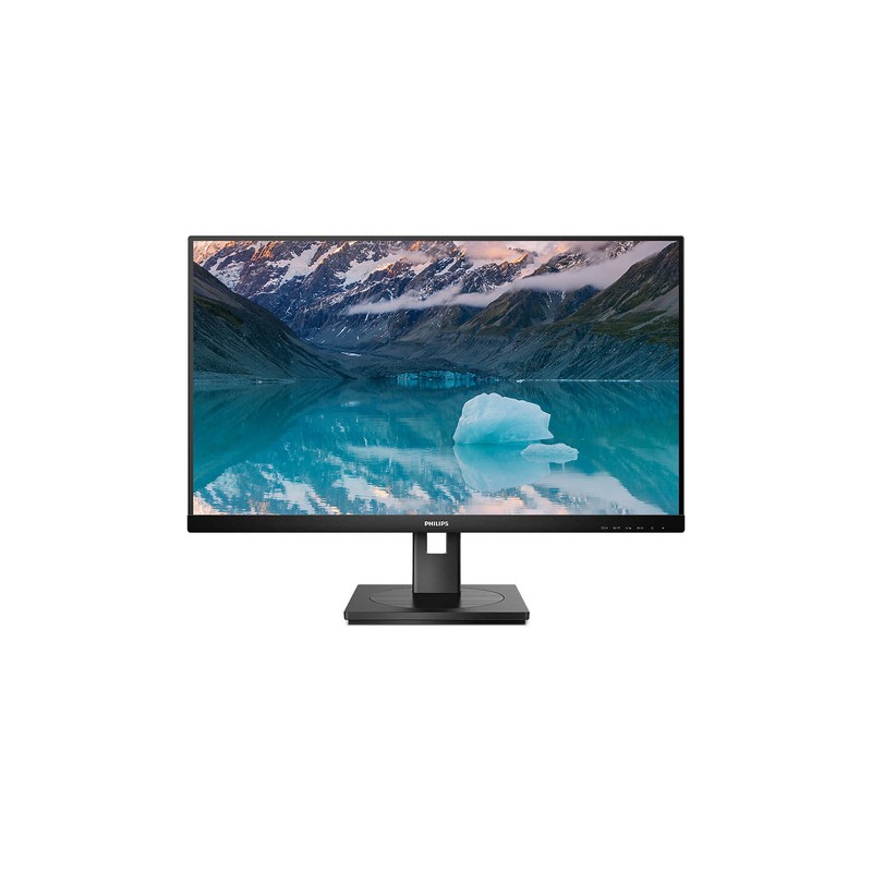 PHILIPS MONITOR 23,8 WLED VA 16:9 FHD 4MS, VGA/DVI/DP/HDMI, HUB USB, PIVOT, MULTIMEDIALE