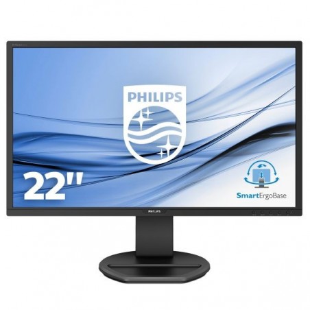 MONITOR 21,5TN MM VGA HDMI PIVOT REG PHILIPS 221B8LHEB 16:9 REG ALT 1MS