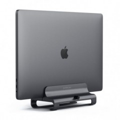 SUPPORTO STAND ALLUM. VERTICALE NOTEBOOK SILVER