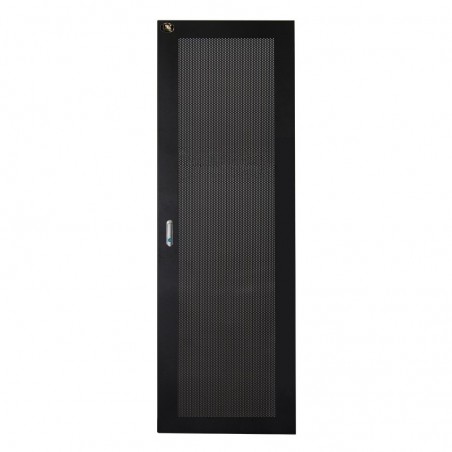 PORTA PERFORATA PER ARMADIO RACK 800X800 MM NERO