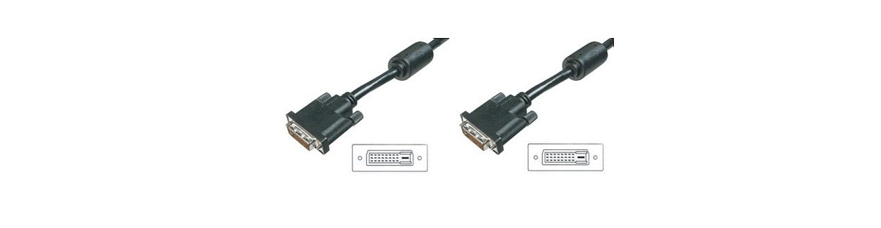 Cavi DVI-D Dual Link 24+1 in Vendita Online su ElettroJoyce.com